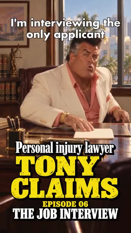 Tony Claims — The Job Interview